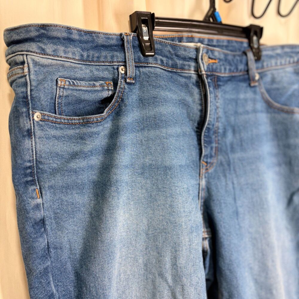 Medium Wash Flare Jeans Plus Size 20 Ava & Viv Y2K Indie Streetwear Denim